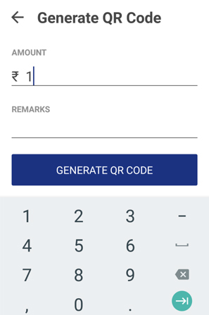Generate the QR code Generate the QR code