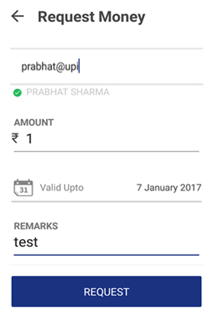 Request Money Request Money